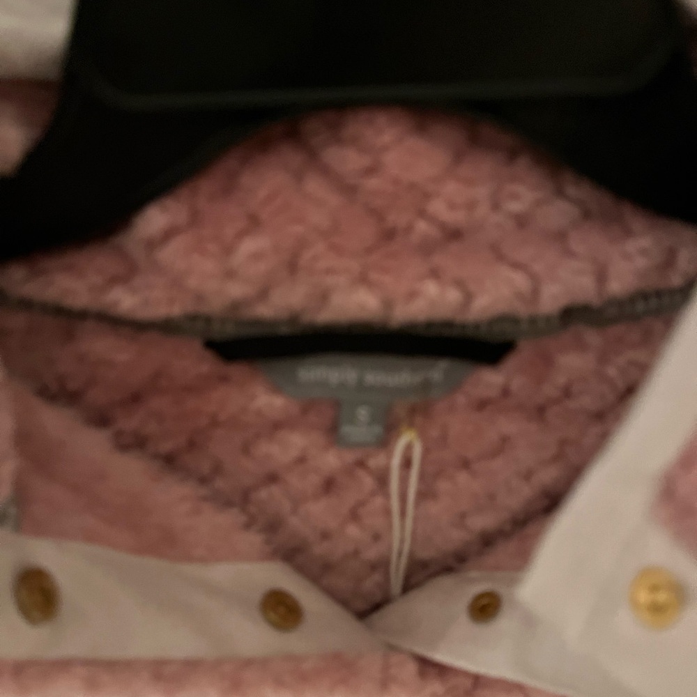 Simply Southern Pink Textured Women's Sweater
